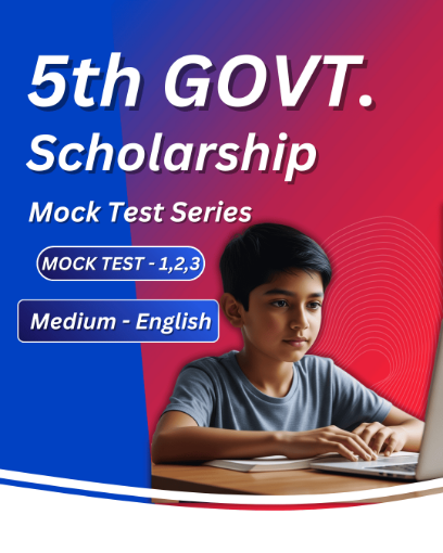 Picture of 5th GOVT. Scholarship Mock Test Series Medium - English
